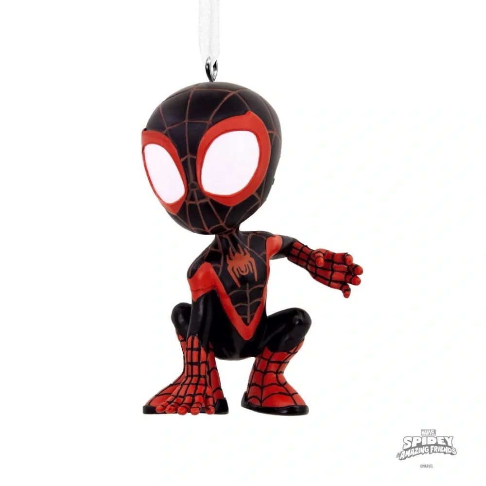 Hallmark Marvel Spidey Amazing Friends “Miles Morales” Christmas Ornament (NWT)
